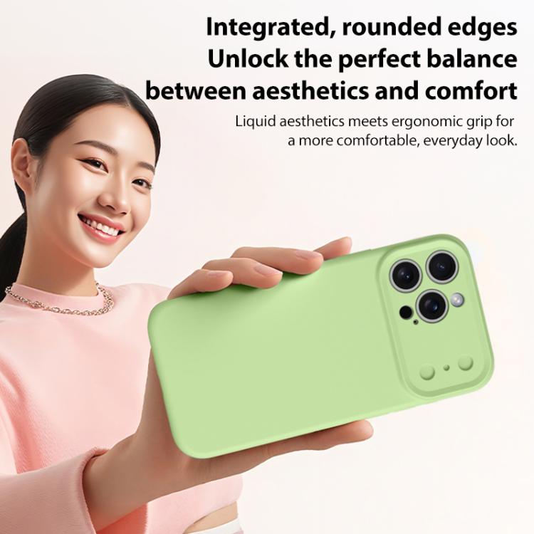 For iPhone 16 Pro Max Change to 17 Pro Series Liquid Silicone Phone Case