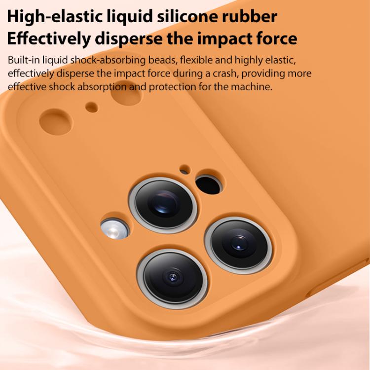 For iPhone 16 Pro Max Change to 17 Pro Series Liquid Silicone Phone Case