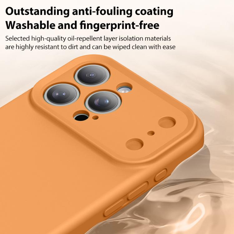 For iPhone 16 Pro Max Change to 17 Pro Series Liquid Silicone Phone Case