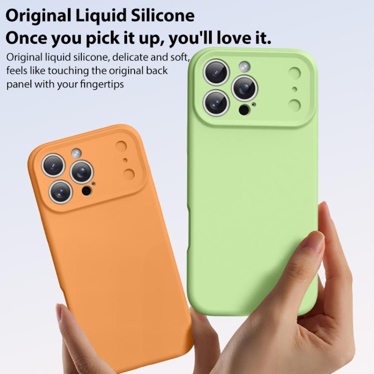 For iPhone 16 Pro Max Change to 17 Pro Series Liquid Silicone Phone Case