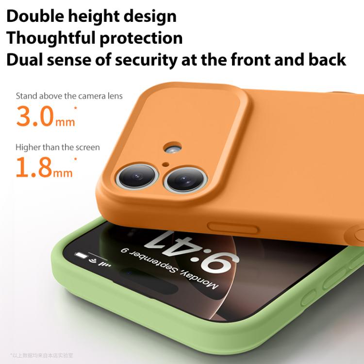 For iPhone 16 Change to 17 Pro Series Liquid Silicone Phone Case