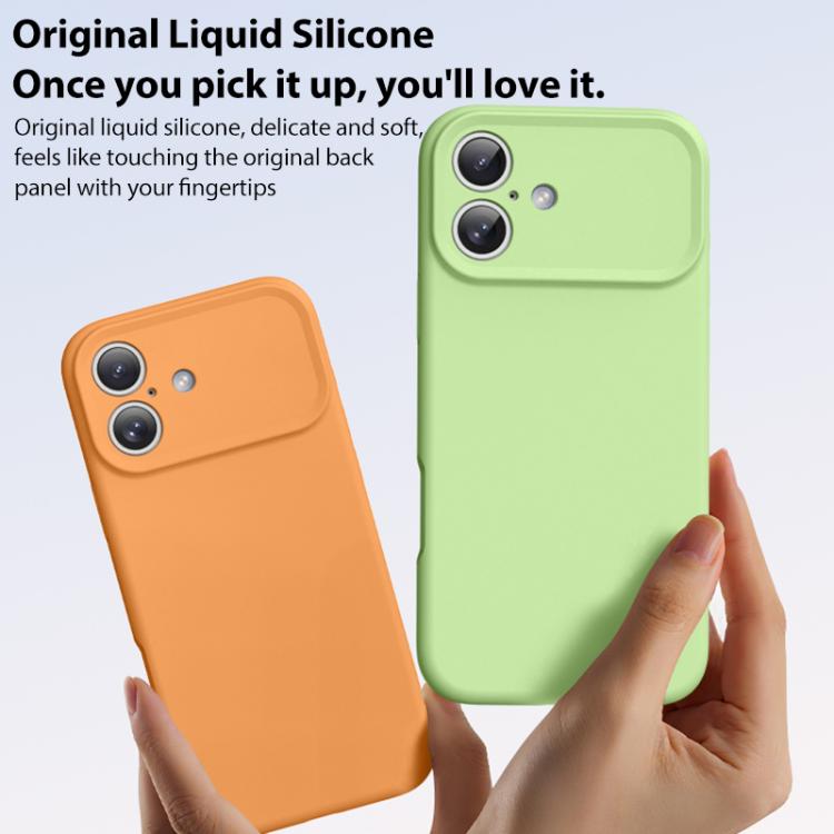 For iPhone 16 Change to 17 Pro Series Liquid Silicone Phone Case