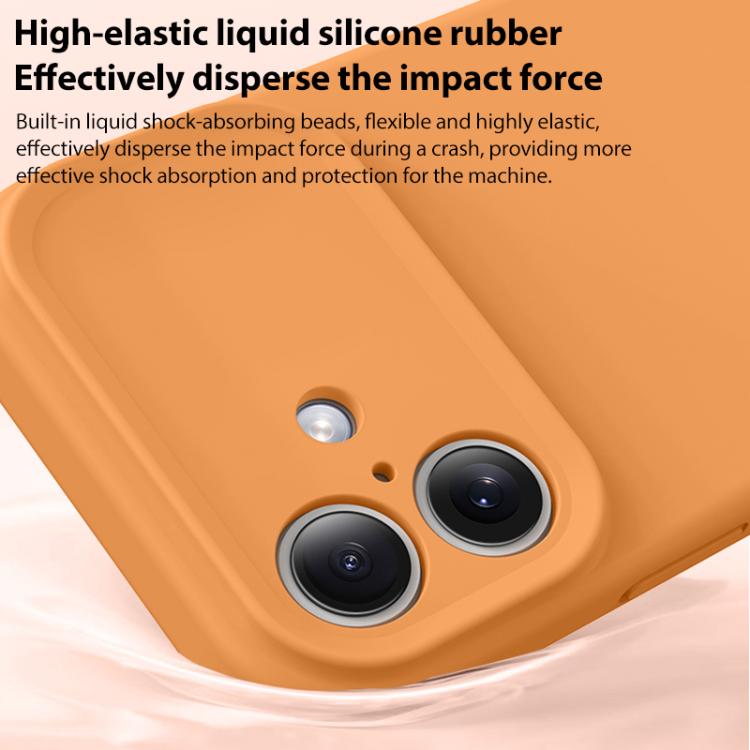 For iPhone 16 Change to 17 Pro Series Liquid Silicone Phone Case