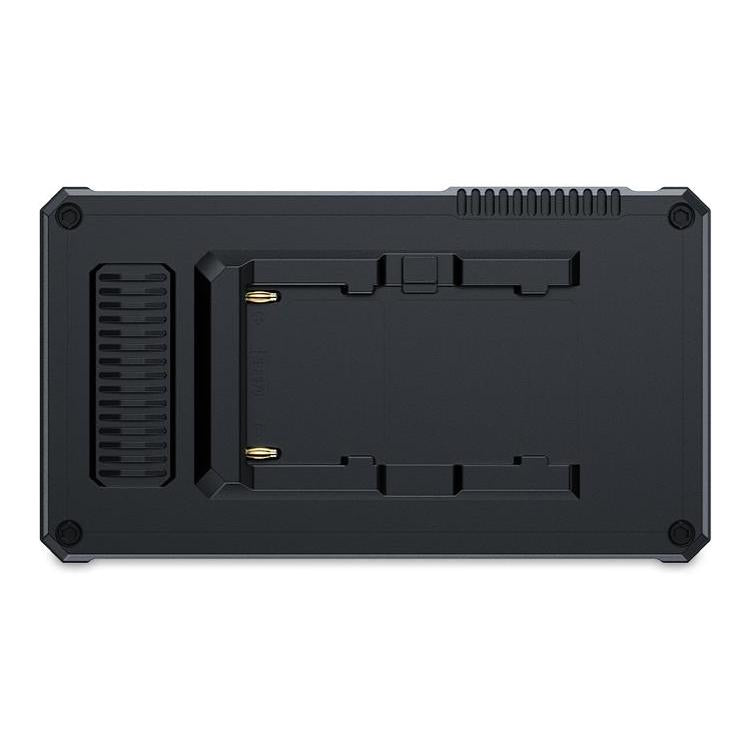 FEELWORLD PS6 5.5 inch OLED Vertical Horizontal Camera Field Video Monitor Touch Screen 4K HDMI-compatible, Plug:EU Plug - Black