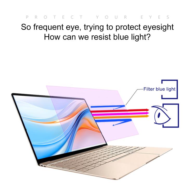 For Honor Magicbook X16 Plus 16 2025 2pcs 9H Anti-Blue Light Tempered Glass Film