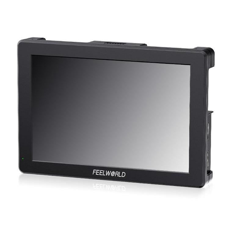 FEELWORLD T7 Pro 7-inch 2000nit Camera Field Video Monitor Aluminium Housing 4K 1920 x 1200 HDMI-compatible IPS Screen - Black
