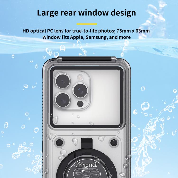 RedPepper G80 Pro Diving Protective Cover, Waterproof Depth: 15m