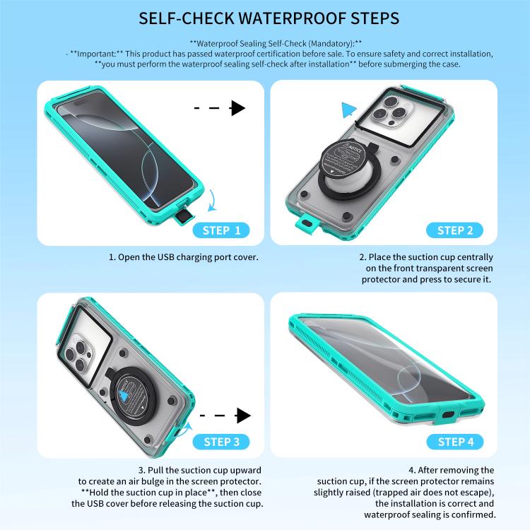 RedPepper G80 Pro Diving Protective Cover, Waterproof Depth: 15m