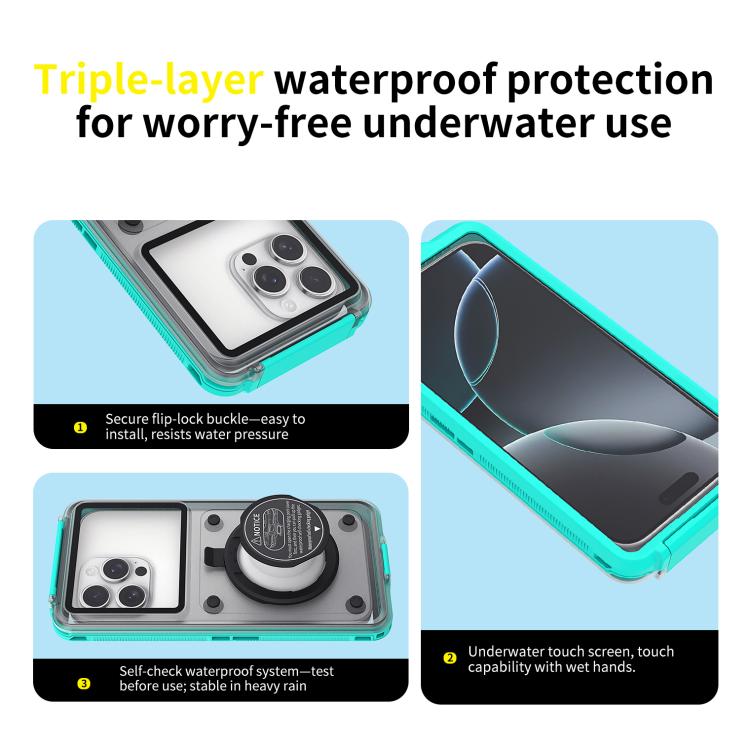 RedPepper G80 Pro Diving Protective Cover, Waterproof Depth: 15m