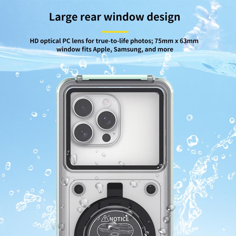 RedPepper G80 Pro Diving Protective Cover, Waterproof Depth: 15m