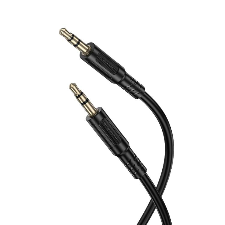 Borofone BL25 3.5mm AUX Audio Cable, Length: 1m - Black