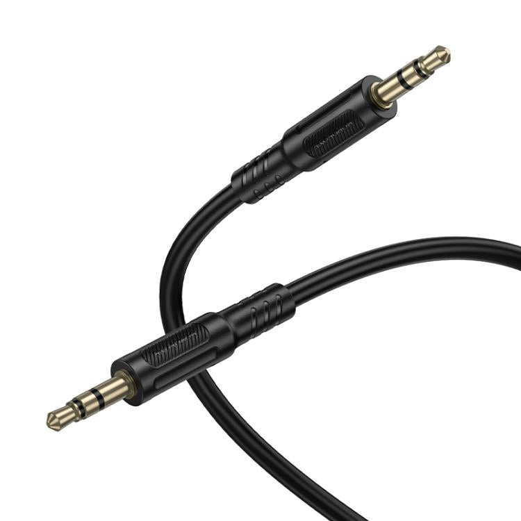 Borofone BL25 3.5mm AUX Audio Cable, Length: 1m - Black