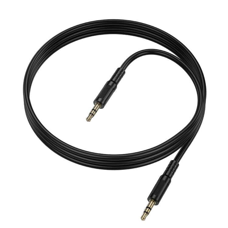 Borofone BL25 3.5mm AUX Audio Cable, Length: 1m - Black