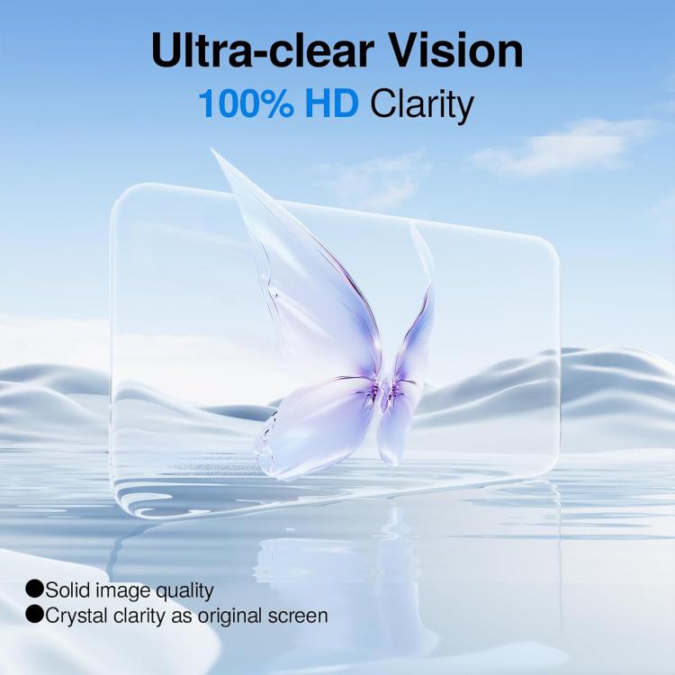 For Google Pixel 7 Kalebol 10pcs High-Aluminum Semi-Screen Anti-Fingerprint HD Tempered Glass Film