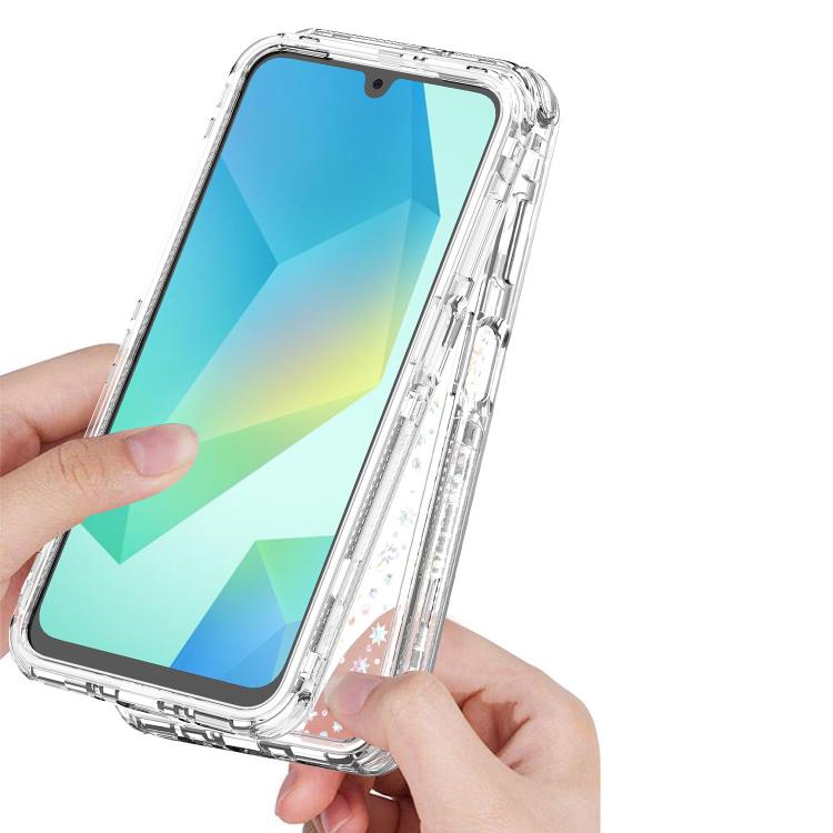 For Redmi Note 14 Pro 5G Transparent Acrylic Laser Paper Phone Case