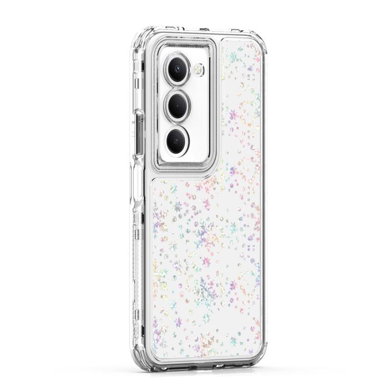 For Redmi 15 5G Global / 15 4G SEA 169.5mm Transparent Acrylic Laser Paper Phone Case