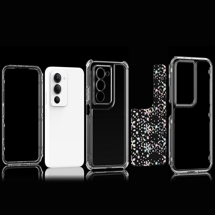 For Redmi 15 5G Global / 15 4G SEA 169.5mm Transparent Acrylic Laser Paper Phone Case