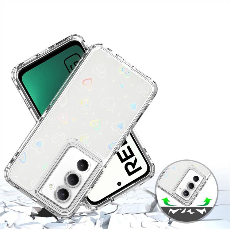 For Redmi 15 5G Global / 15 4G SEA 169.5mm Transparent Acrylic Laser Paper Phone Case