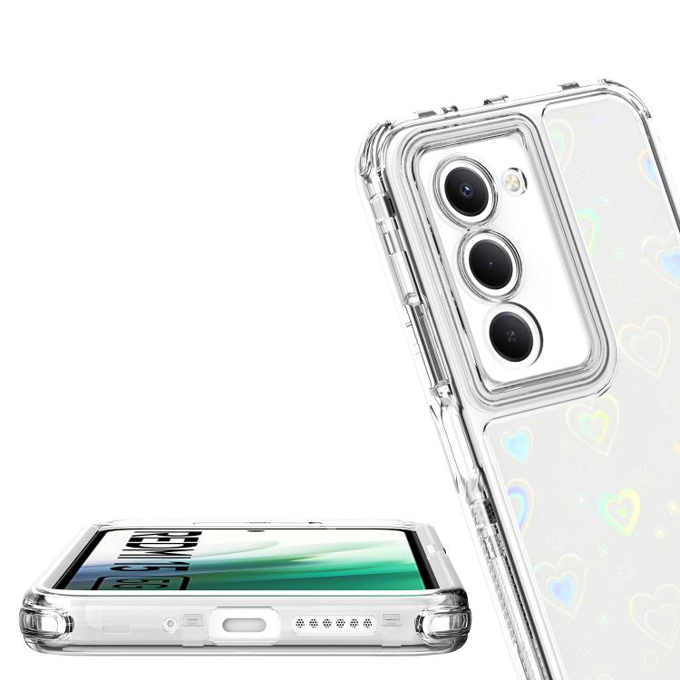 For Redmi 15 5G Global / 15 4G SEA 169.5mm Transparent Acrylic Laser Paper Phone Case