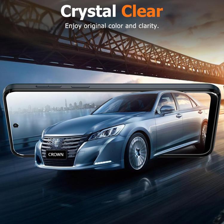For Motorola Moto G13 Kalebol 10pcs High-Aluminum Semi-Screen Anti-Fingerprint HD Tempered Glass Film