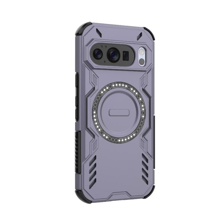 For Google Pixel 10 / 10 Pro 5G Global Butterfly Armor MagSafe Magnetic Ring Shockproof Phone Case