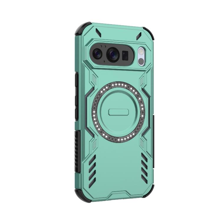 For Google Pixel 10 / 10 Pro 5G Global Butterfly Armor MagSafe Magnetic Ring Shockproof Phone Case