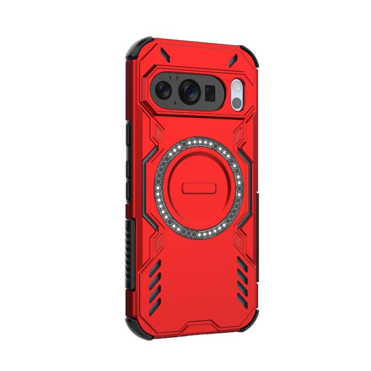 For Google Pixel 10 / 10 Pro 5G Global Butterfly Armor MagSafe Magnetic Ring Shockproof Phone Case
