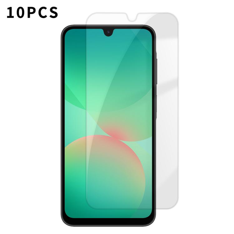 For Samsung Galaxy A27 5G Kalebol 10pcs High-Aluminum Semi-Screen Anti-Fingerprint HD Tempered Glass Film
