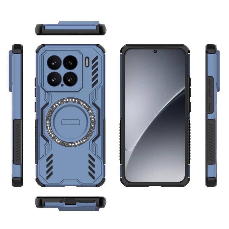 For Xiaomi 15 5G Butterfly Armor MagSafe Magnetic Ring Shockproof Phone Case
