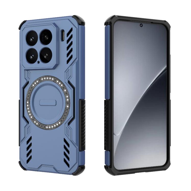 For Xiaomi 15 5G Butterfly Armor MagSafe Magnetic Ring Shockproof Phone Case