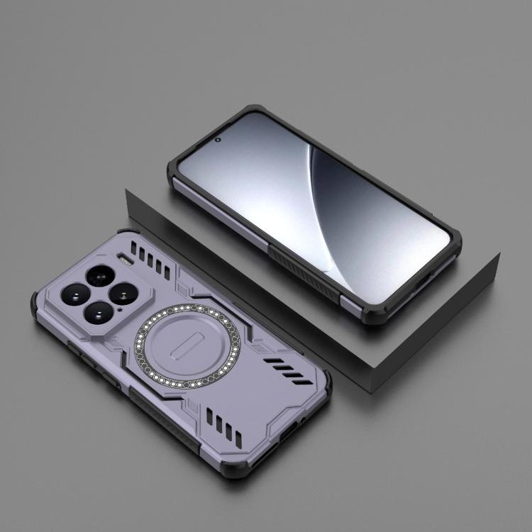 For Xiaomi 15 5G Butterfly Armor MagSafe Magnetic Ring Shockproof Phone Case