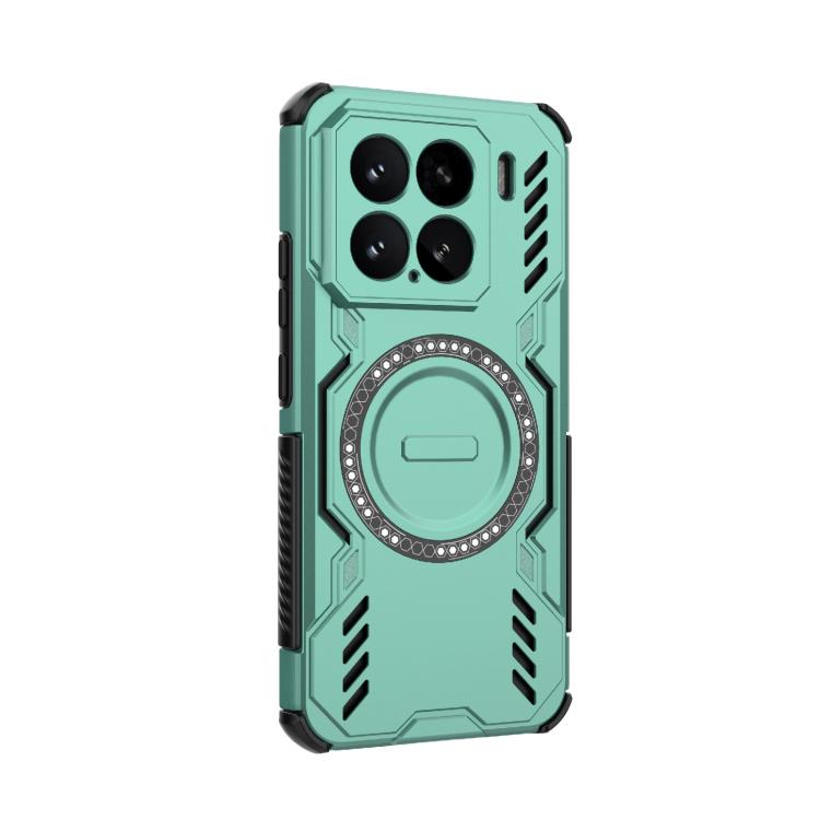 For Xiaomi 15 5G Butterfly Armor MagSafe Magnetic Ring Shockproof Phone Case