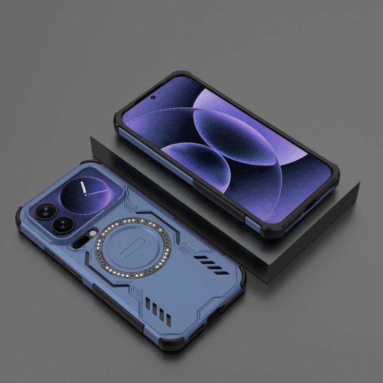 For Xiaomi 17 Pro Max 5G Butterfly Armor MagSafe Magnetic Ring Shockproof Phone Case