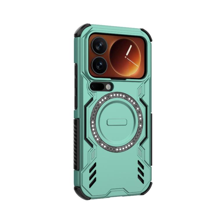 For Xiaomi 17 Pro 5G Butterfly Armor MagSafe Magnetic Ring Shockproof Phone Case