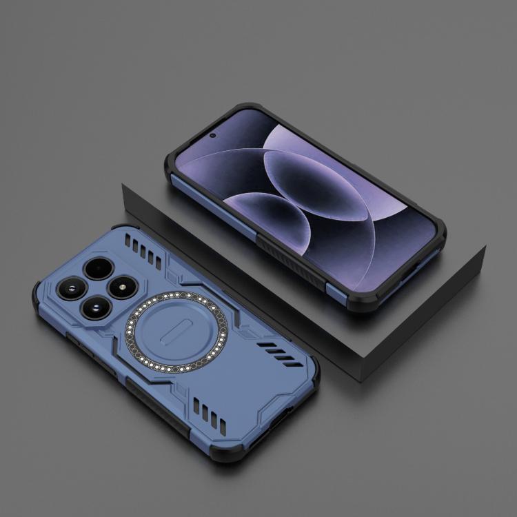 For Xiaomi 17 5G Butterfly Armor MagSafe Magnetic Ring Shockproof Phone Case