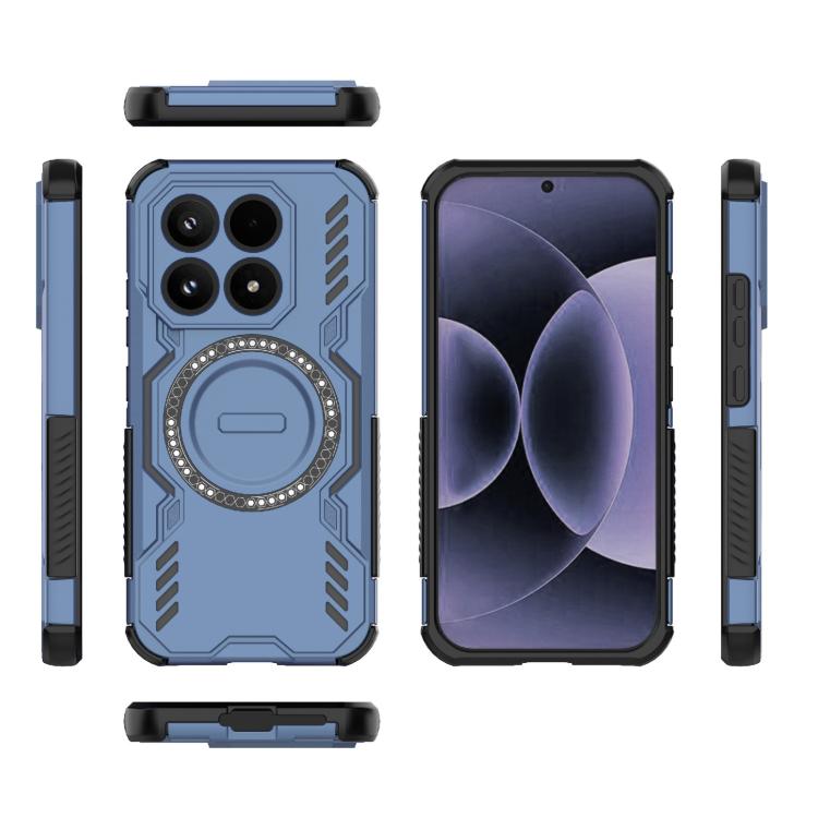 For Xiaomi 17 5G Butterfly Armor MagSafe Magnetic Ring Shockproof Phone Case
