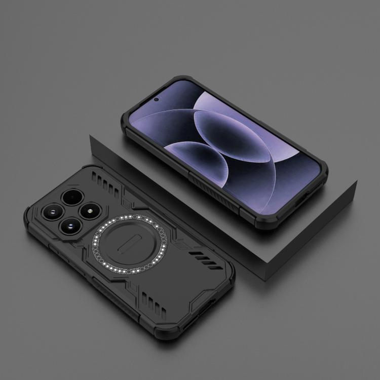 For Xiaomi 17 5G Butterfly Armor MagSafe Magnetic Ring Shockproof Phone Case