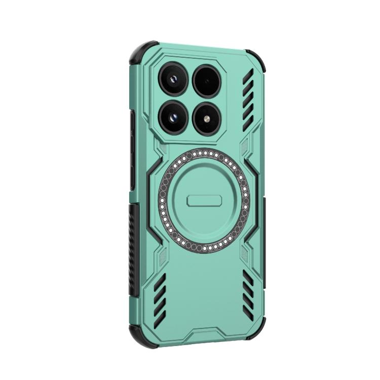 For Xiaomi 17 5G Butterfly Armor MagSafe Magnetic Ring Shockproof Phone Case