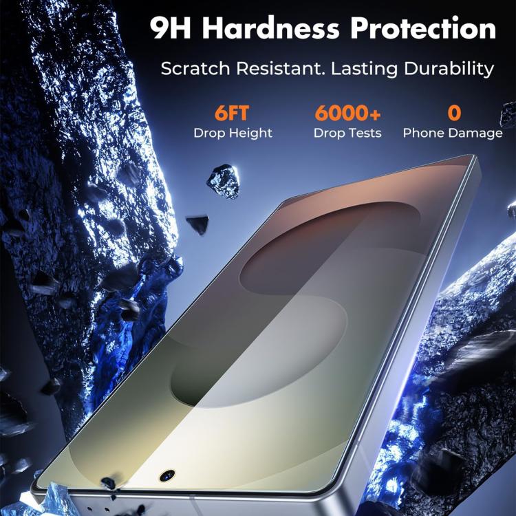 For Samsung Galaxy M33 5G Kalebol 10pcs High-Aluminum Semi-Screen Anti-Fingerprint HD Tempered Glass Film