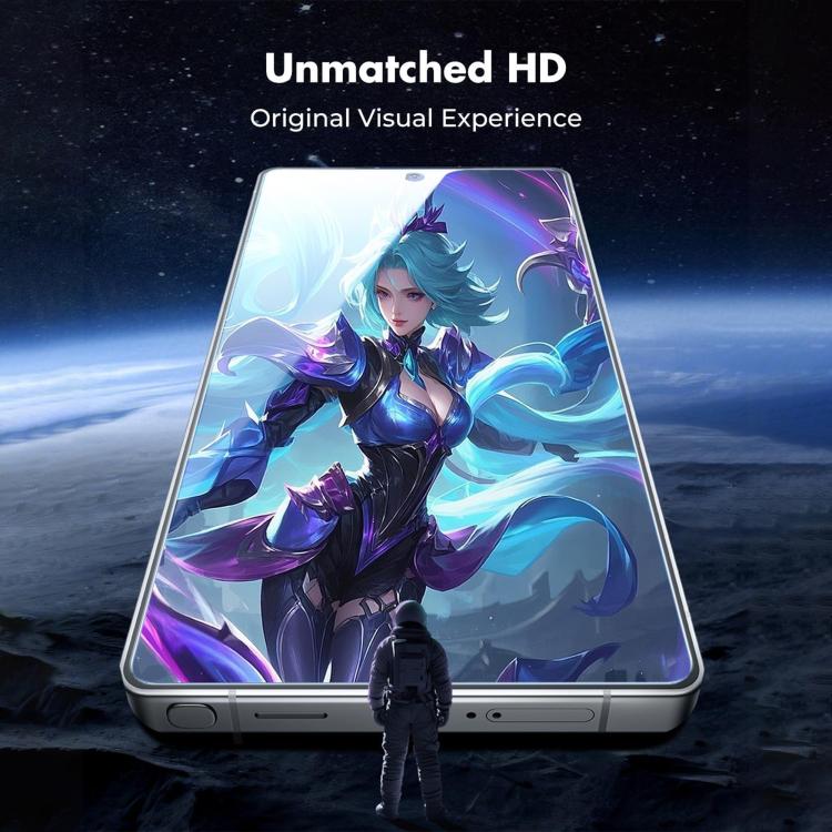 For Samsung Galaxy M54 5G Kalebol 10pcs High-Aluminum Semi-Screen Anti-Fingerprint HD Tempered Glass Film