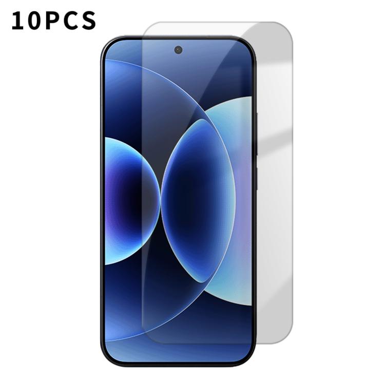 For Xiaomi 17 Pro Max Kalebol 10pcs High-Aluminum Semi-Screen Anti-Fingerprint HD Tempered Glass Film