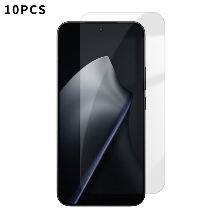 For Xiaomi 15T Pro Kalebol 10pcs High-Aluminum Semi-Screen Anti-Fingerprint HD Tempered Glass Film