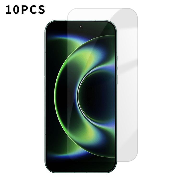 For Xiaomi 17 Ultra Kalebol 10pcs High-Aluminum Semi-Screen Anti-Fingerprint HD Tempered Glass Film