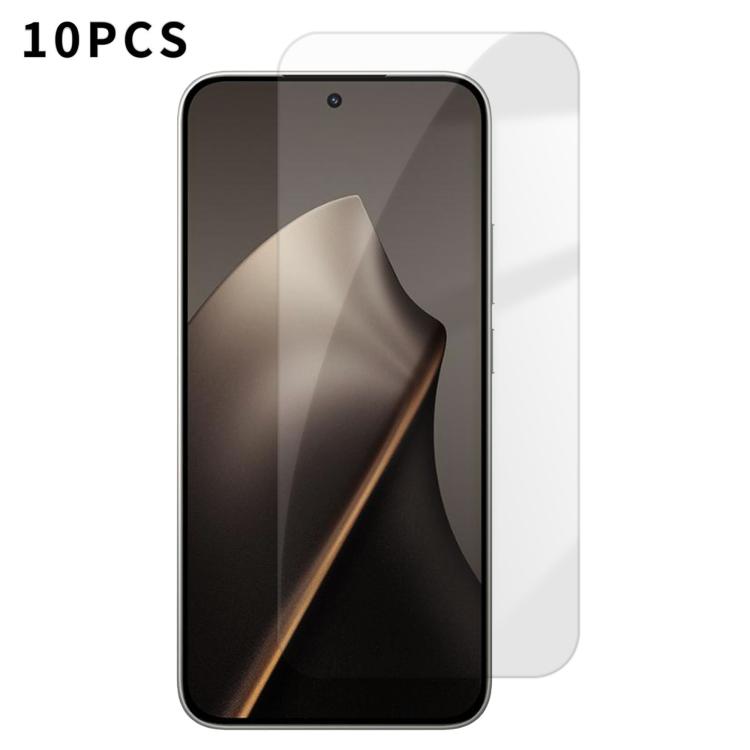 For Xiaomi 17T 5G Kalebol 10pcs High-Aluminum Semi-Screen Anti-Fingerprint HD Tempered Glass Film