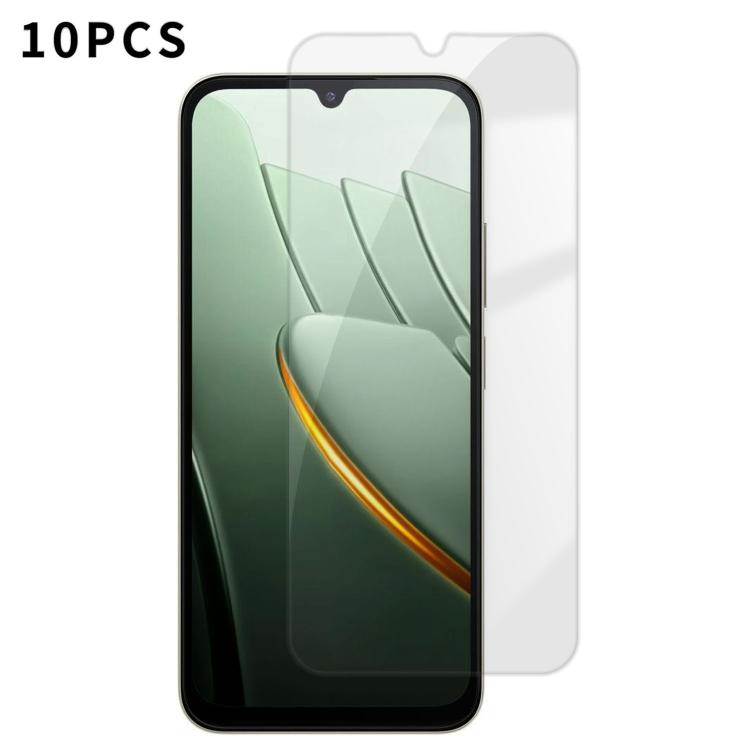 For Xiaomi Poco C81 Pro 4G Kalebol 10pcs High-Aluminum Semi-Screen Anti-Fingerprint HD Tempered Glass Film