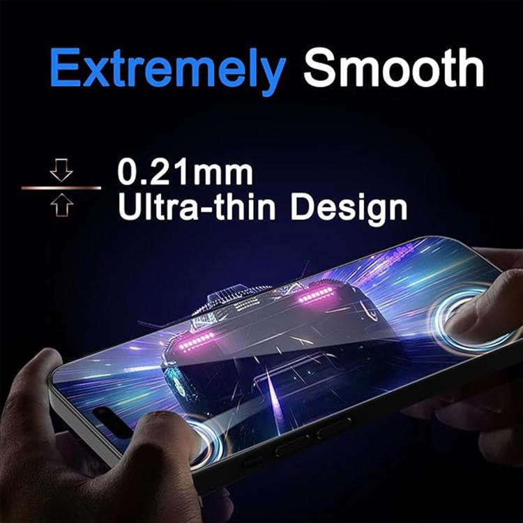 For Xiaomi 15T Kalebol 10pcs High-Aluminum Semi-Screen Anti-Fingerprint HD Tempered Glass Film