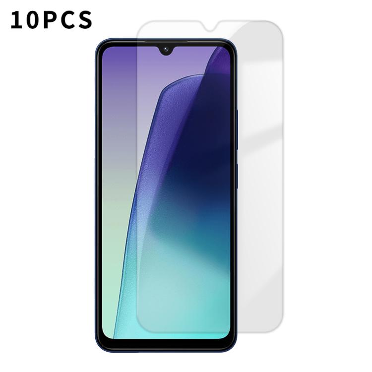 For Redmi 14C 4G Kalebol 10pcs High-Aluminum Semi-Screen Anti-Fingerprint HD Tempered Glass Film