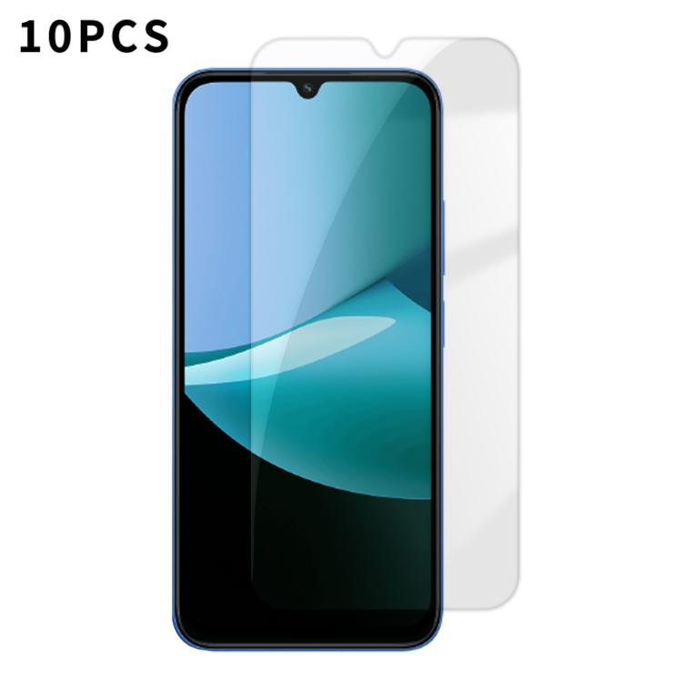 For Redmi 15C 5G / 4G Global 171mm Kalebol 10pcs High-Aluminum Semi-Screen Anti-Fingerprint HD Tempered Glass Film