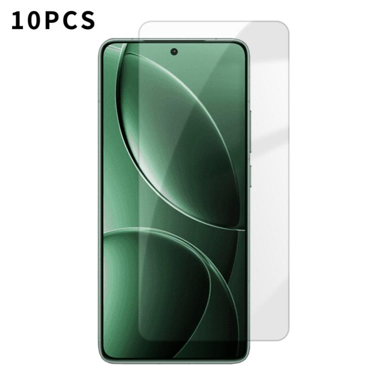 For Redmi K80 Pro Kalebol 10pcs High-Aluminum Semi-Screen Anti-Fingerprint HD Tempered Glass Film