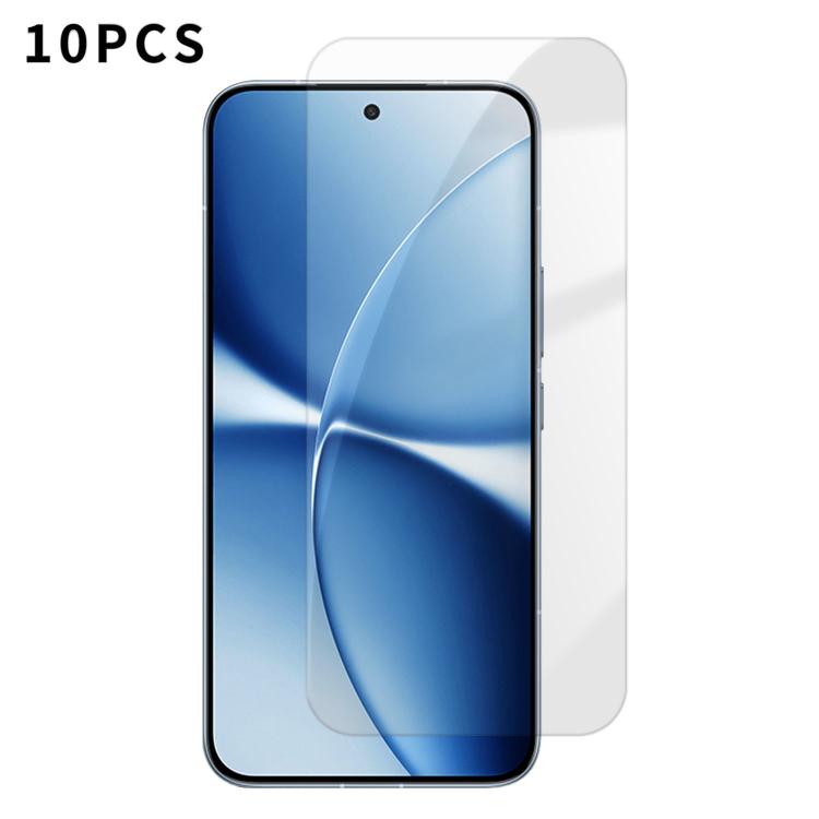 For Redmi Turbo 5 Pro Max / Poco X8 Pro Max Kalebol 10pcs High-Aluminum Semi-Screen Anti-Fingerprint HD Tempered Glass Film
